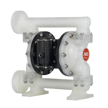 1'' EXP Non-Metallic Air Operated Diaphragm Pump White