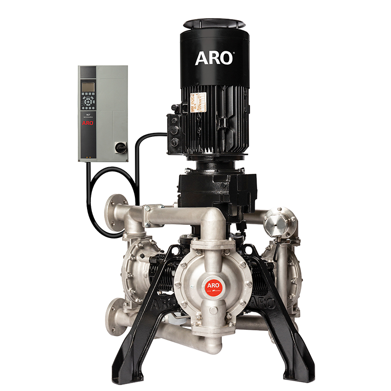 pompe à membranes électrique en acier inoxydable