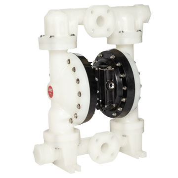 2"" ARO EXP Series Polypropylene Diaphragm Pump with Center Ports